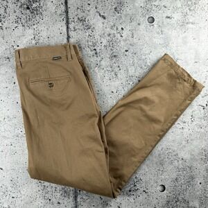 Men's Free Fly Anchor Chino Pant Otter 5 Pocket Retail $98 36x32